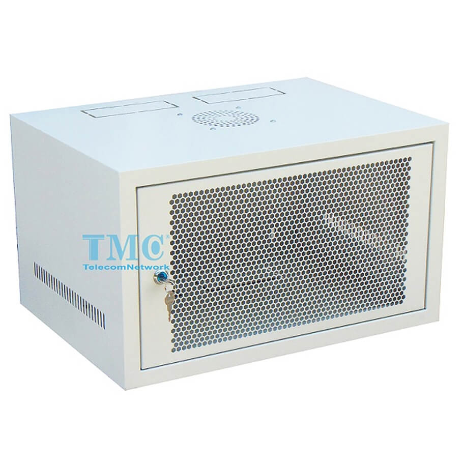 Tủ Rack treo tường 19” 6U TMC2 Rack 6U-D500
